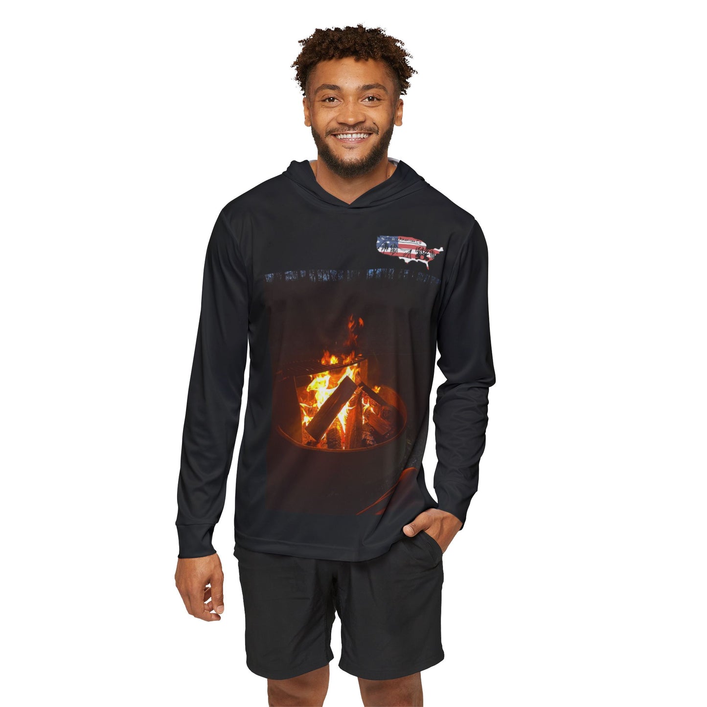 Men's Outdoors Lightweight Moisture Wicking Hoodie