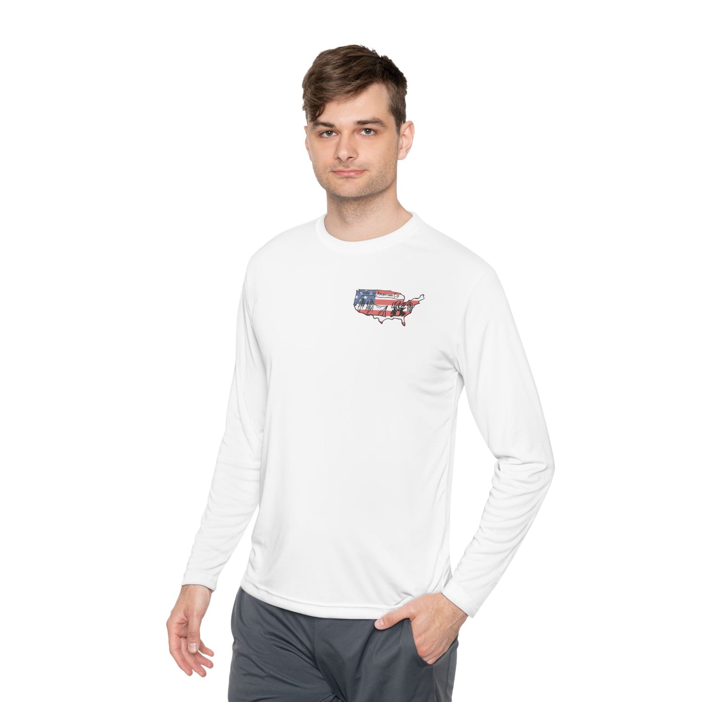 Longsleeve Logo Athletic Tee - Moisture Wicking