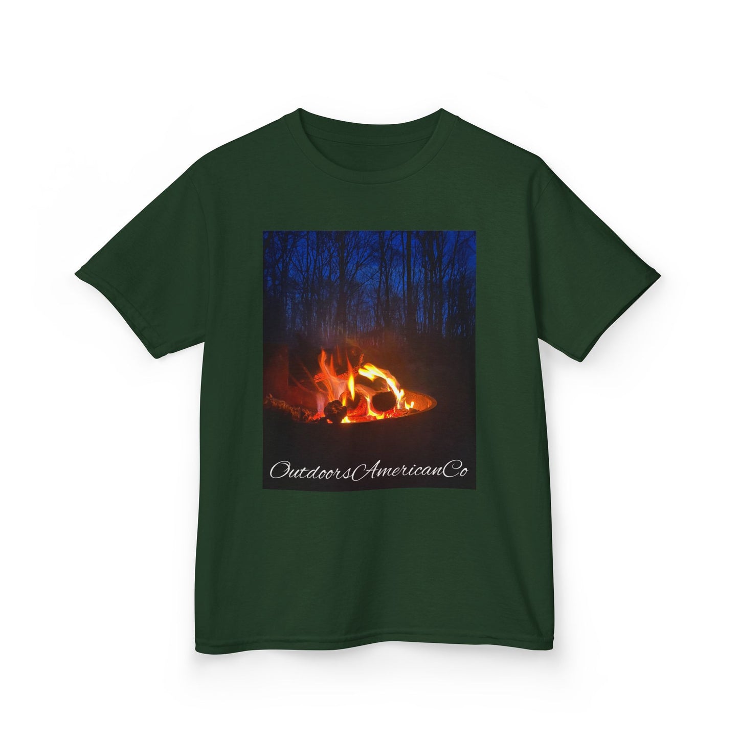 Kids Dark Night Campfire Tee