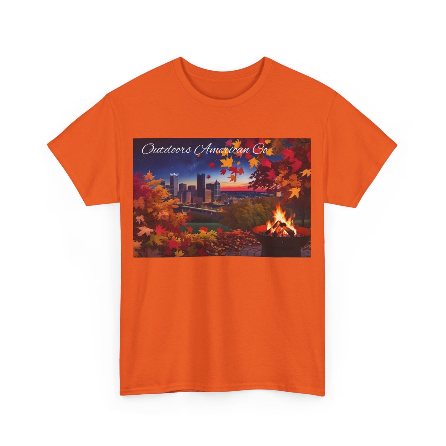 Fall Cityline Firepit Tee