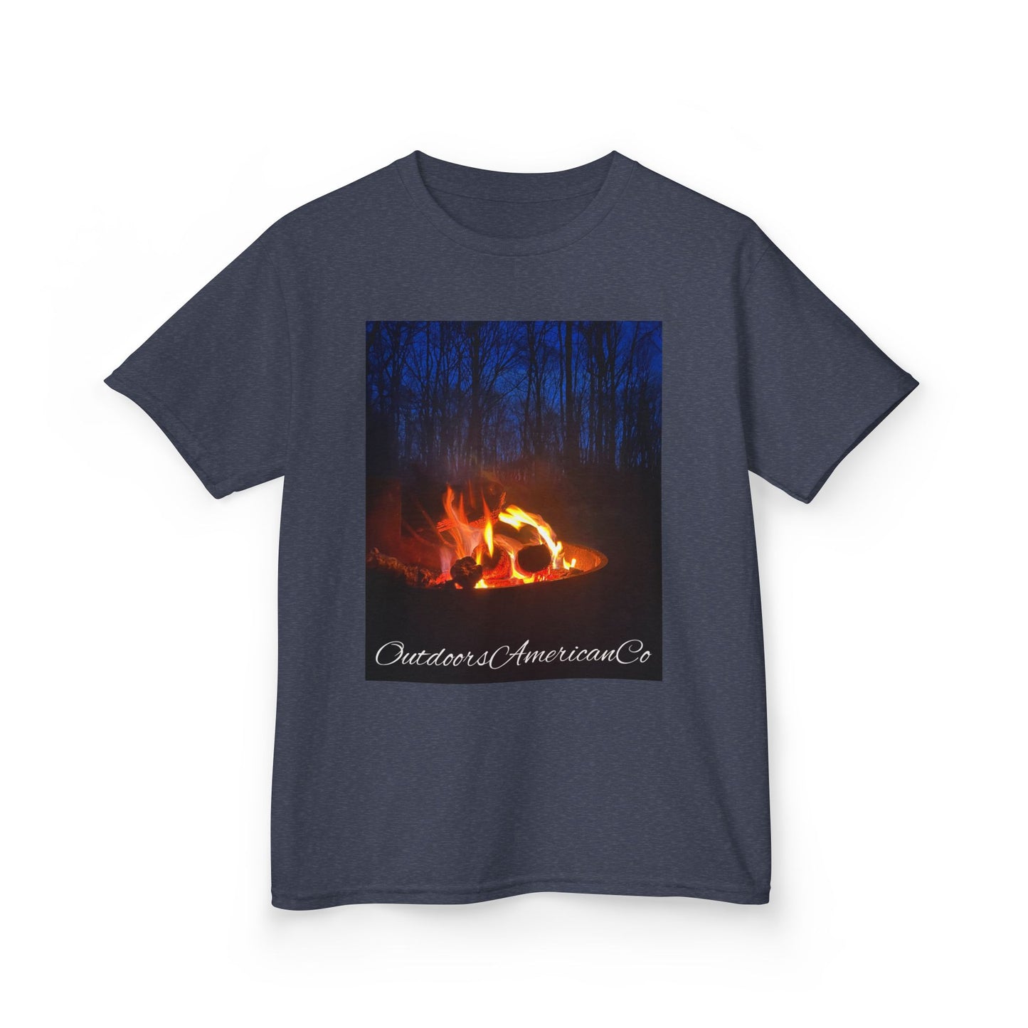 Kids Dark Night Campfire Tee