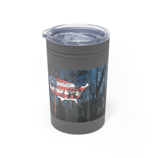 Vacuum Insulated OAC Mystic Trees Tumbler, 11oz