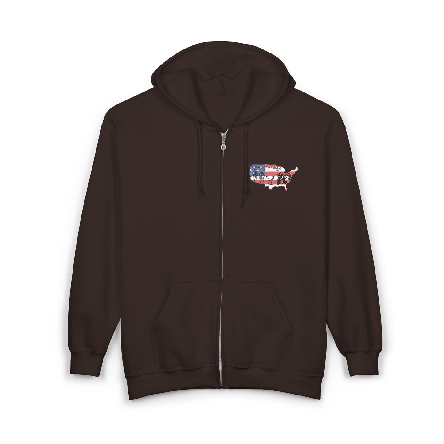 Get Outdoors Zip Hoodie
