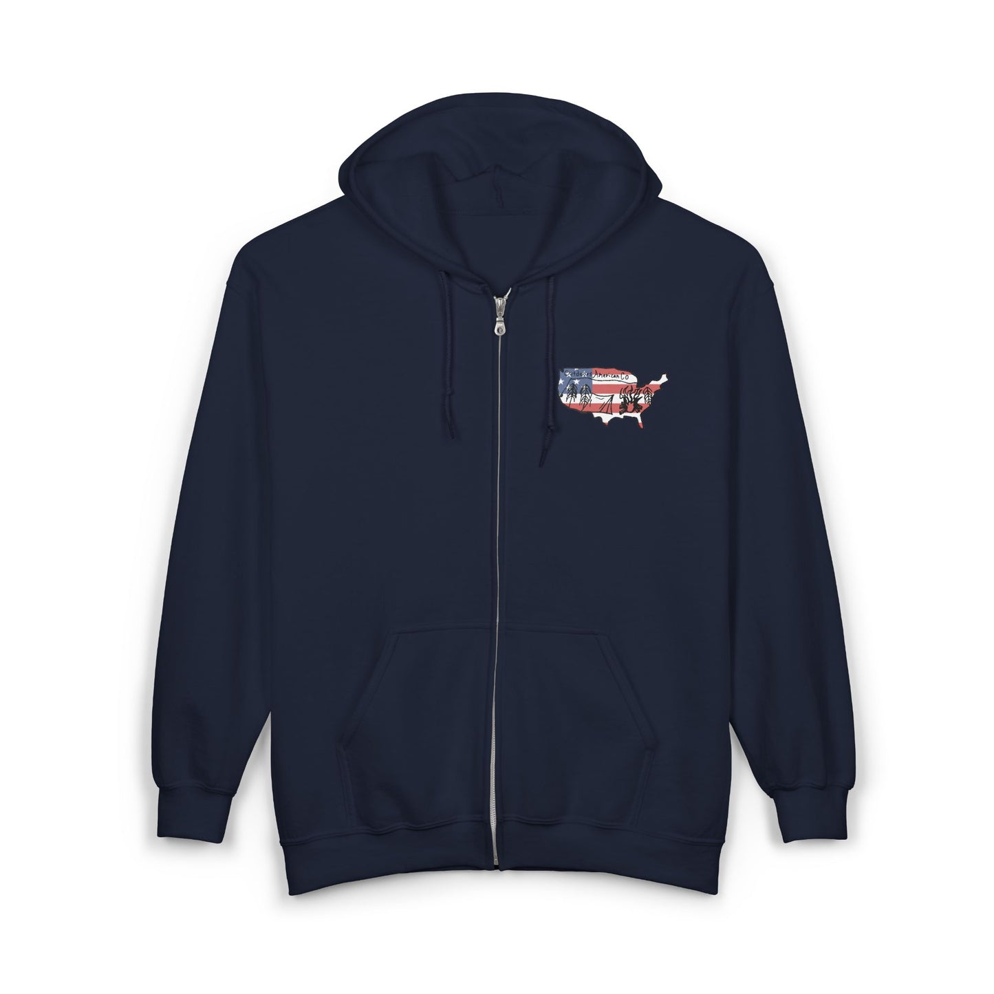 Get Outdoors Zip Hoodie