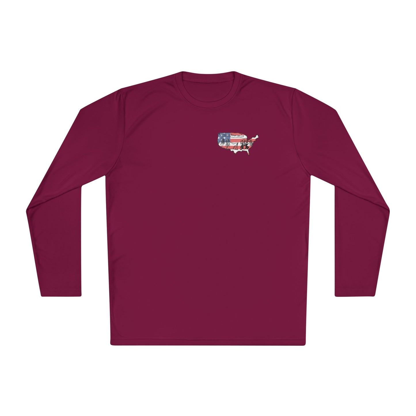 Longsleeve Logo Athletic Tee - Moisture Wicking