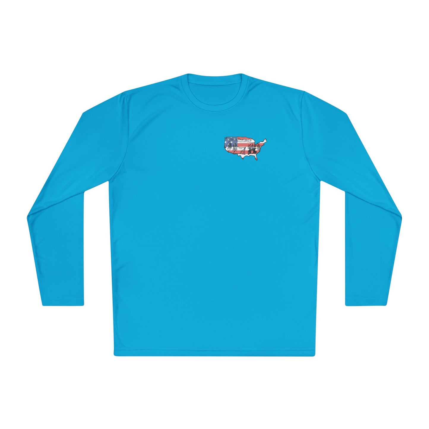 Longsleeve Logo Athletic Tee - Moisture Wicking