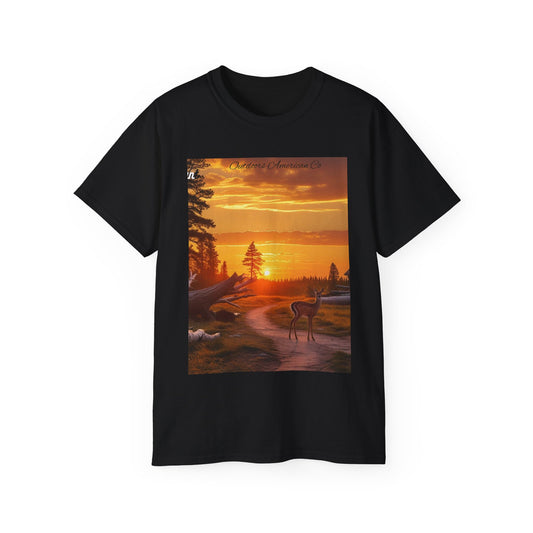 Deer Trail Cotton Tee