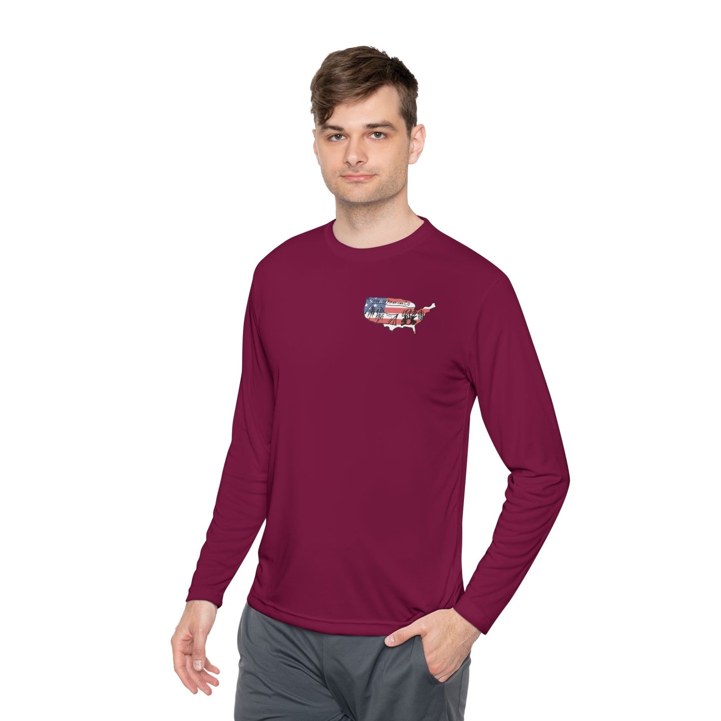 Longsleeve Logo Athletic Tee - Moisture Wicking
