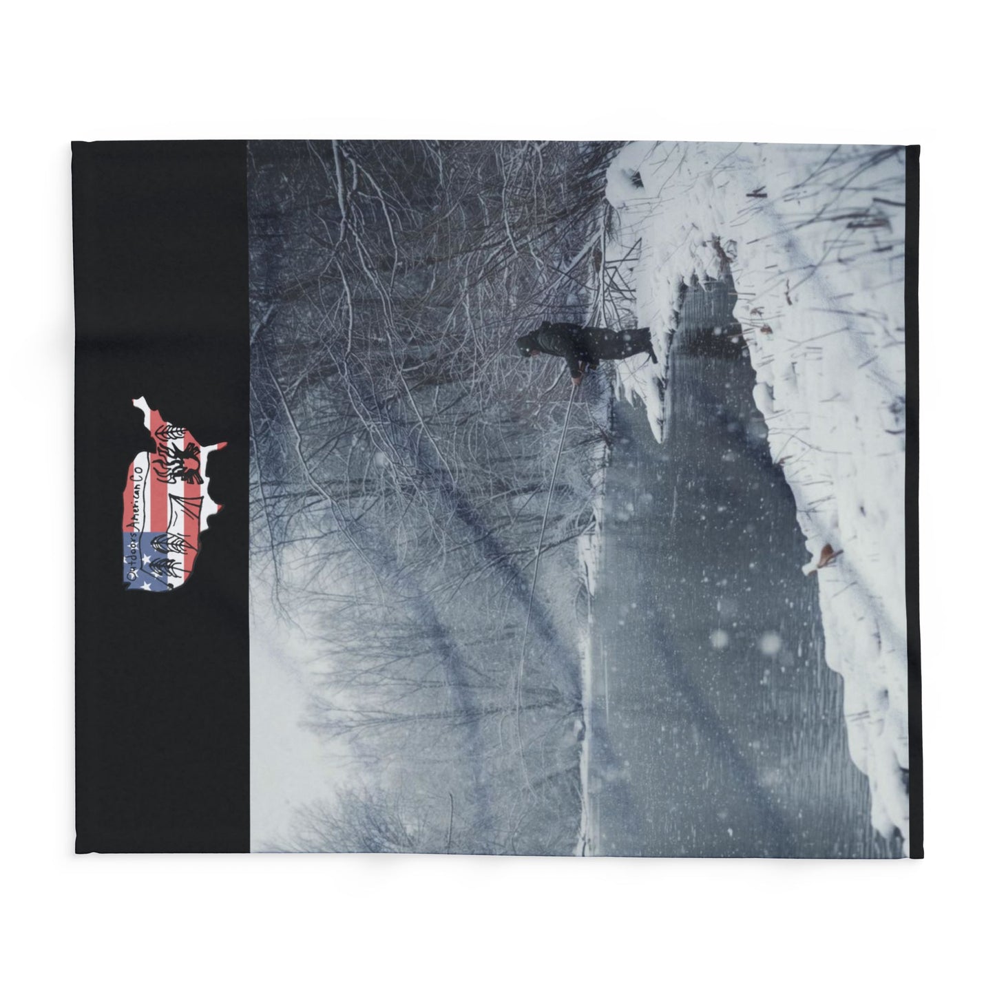 Snowy Creek Artic Fleece Blanket