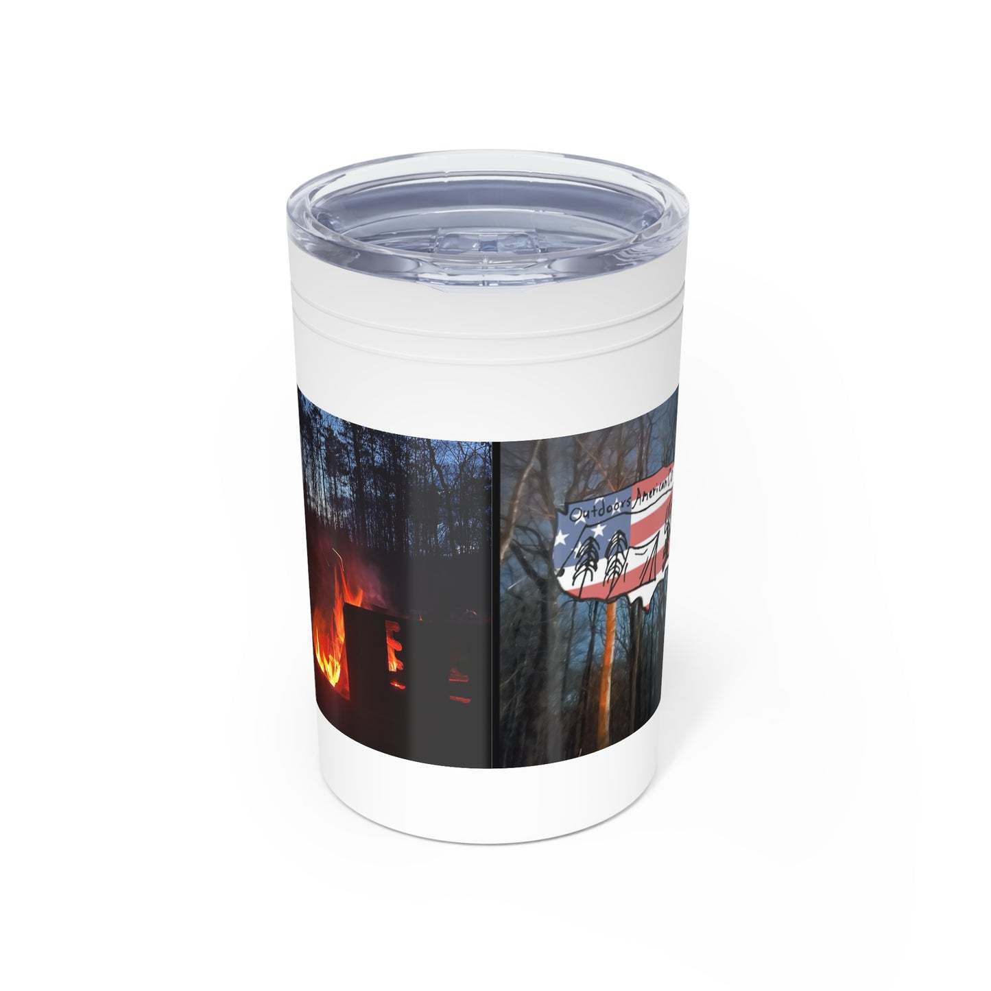 Vacuum Insulated OAC Mystic Trees Tumbler, 11oz