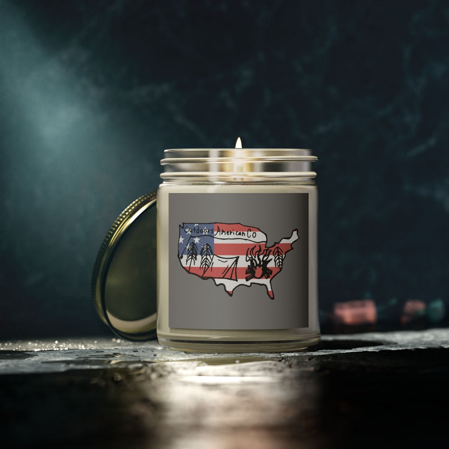 Scented Candles, Coconut Apricot Wax (4oz, 9oz)