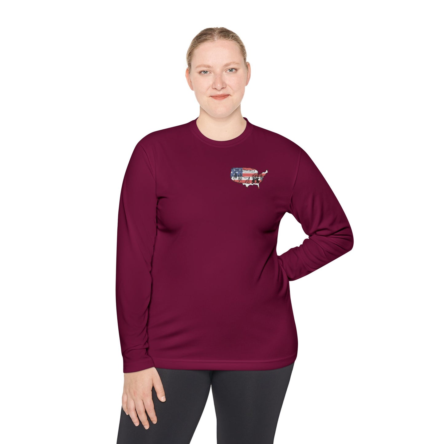 Longsleeve Logo Athletic Tee - Moisture Wicking