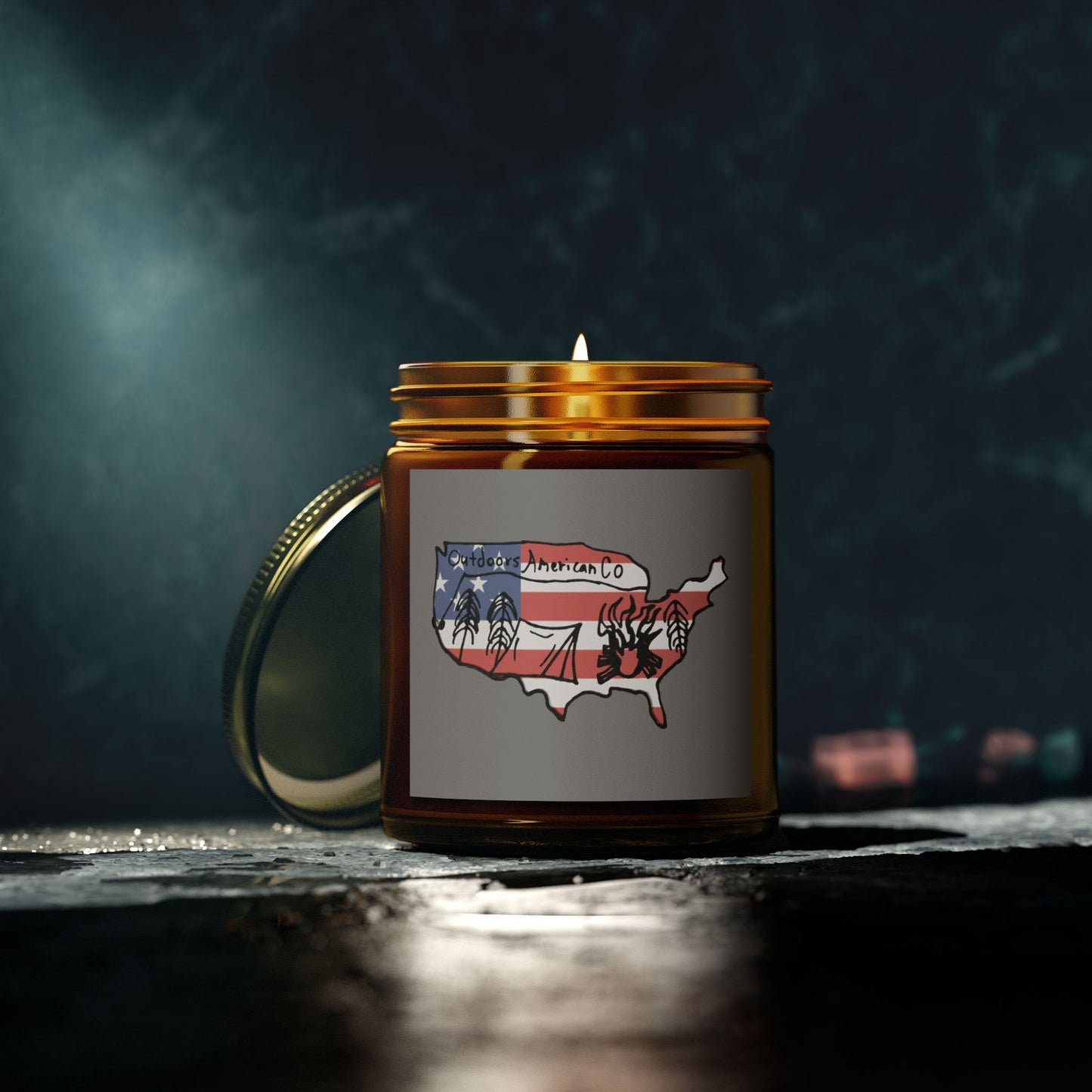 Scented Candles, Coconut Apricot Wax (4oz, 9oz)
