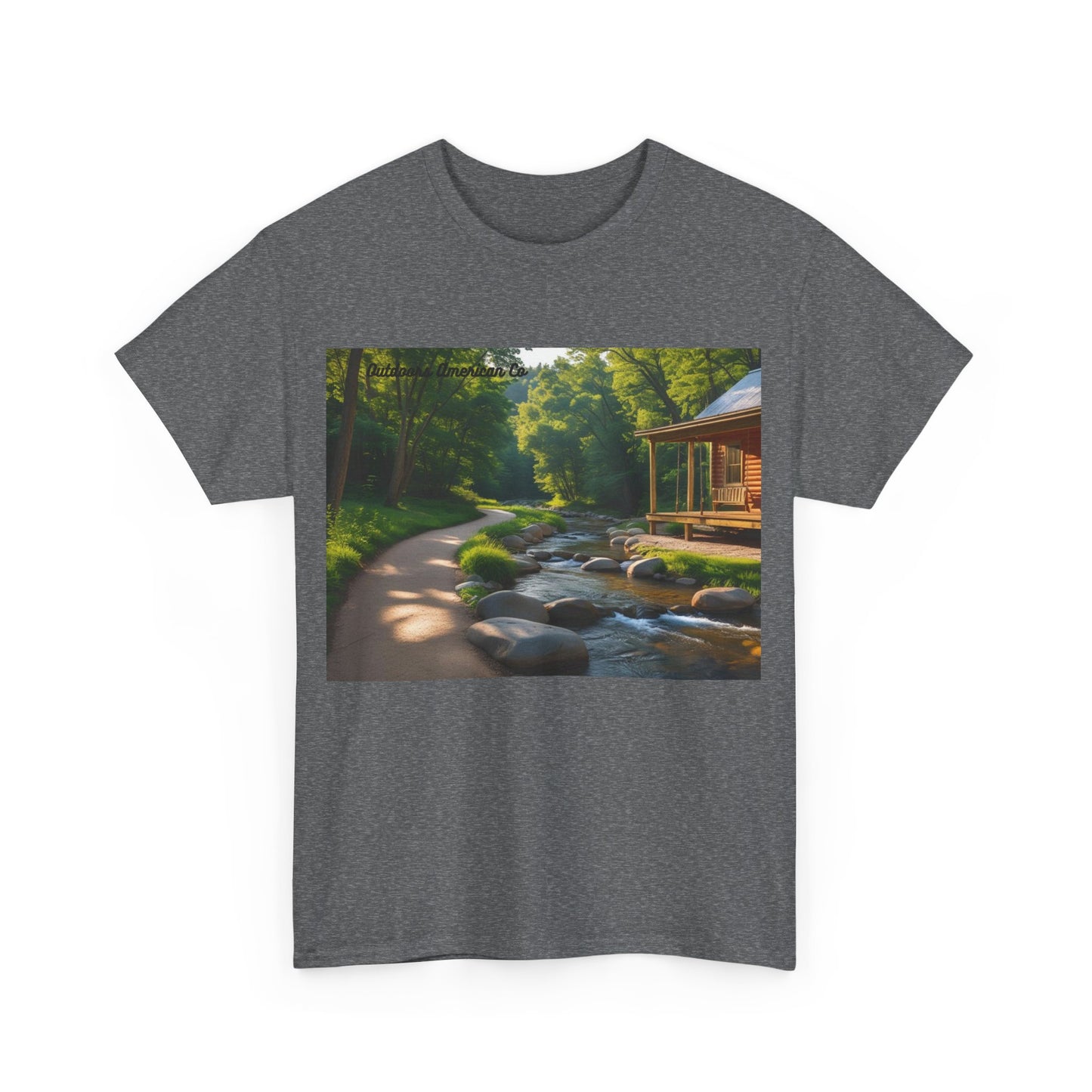 Creek Walk Cabin Cotton Tee