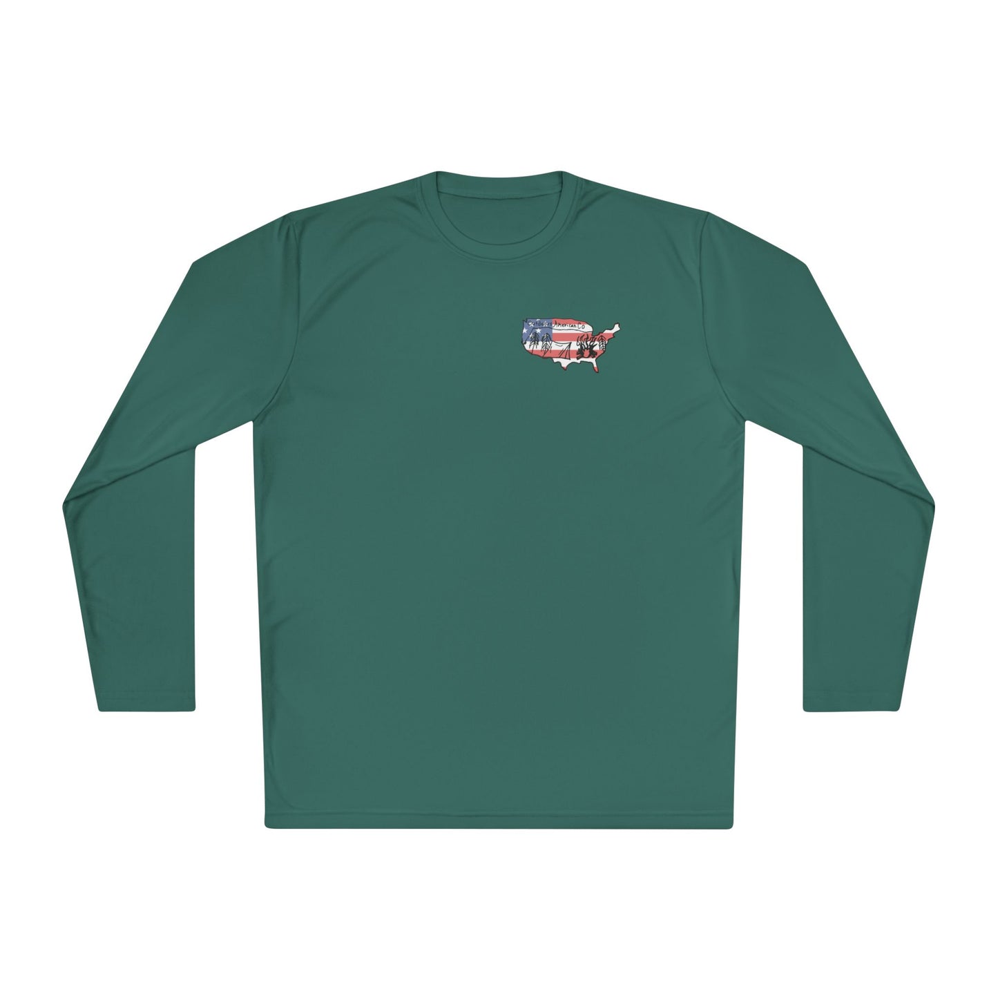 Longsleeve Logo Athletic Tee - Moisture Wicking