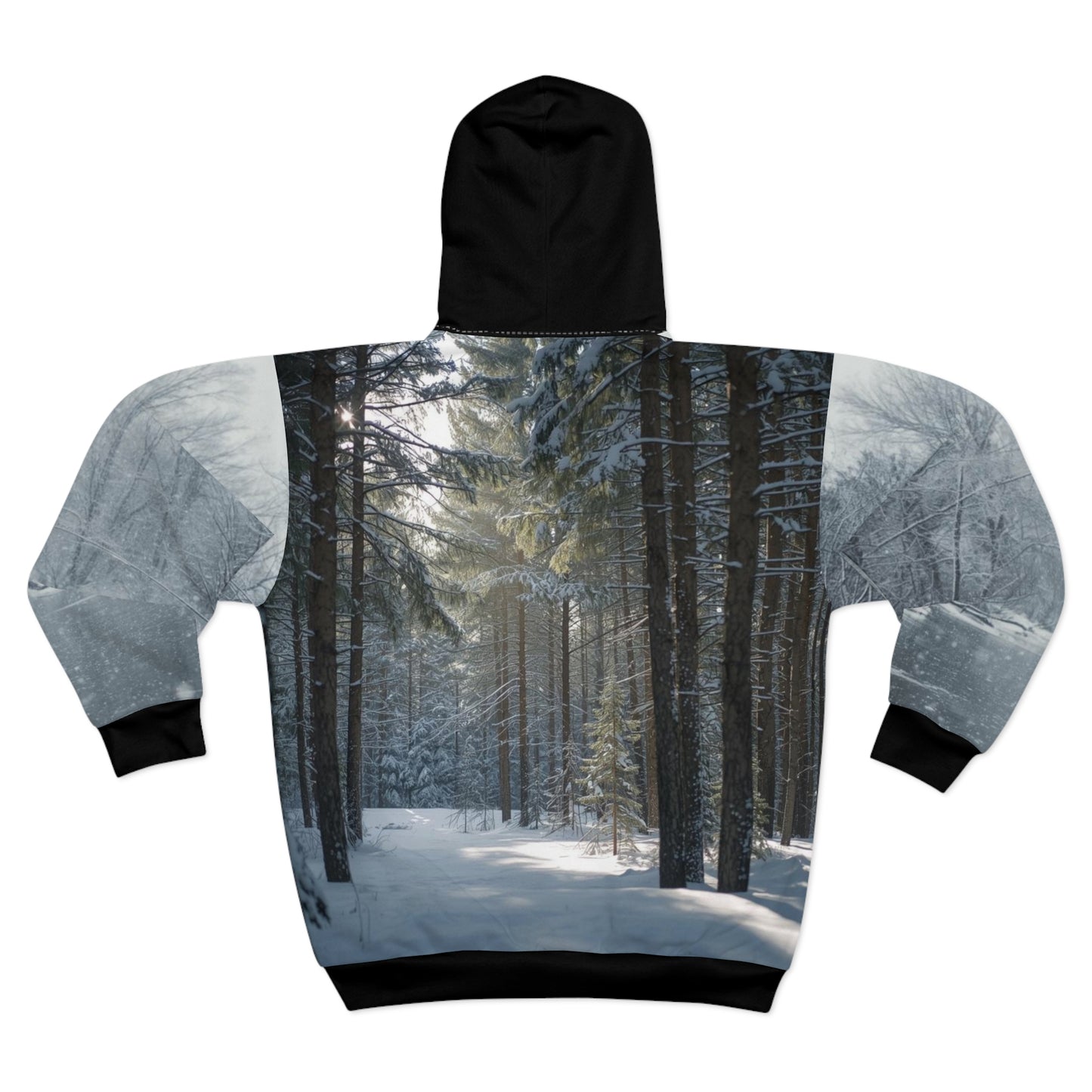 Snowy Creek Fishin Zip Hoodie