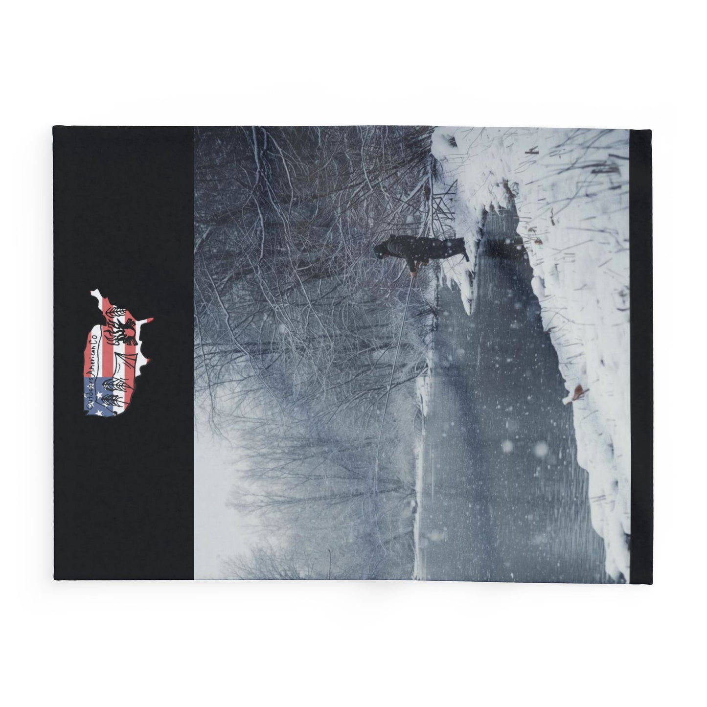 Snowy Creek Artic Fleece Blanket