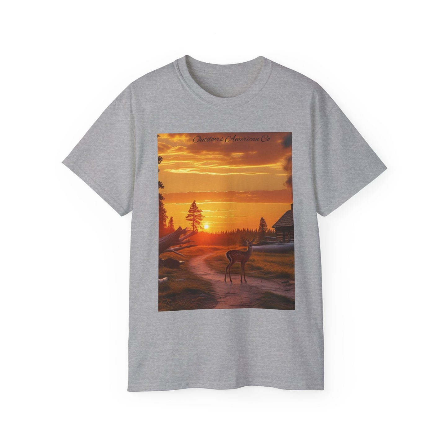 Deer Trail Cotton Tee