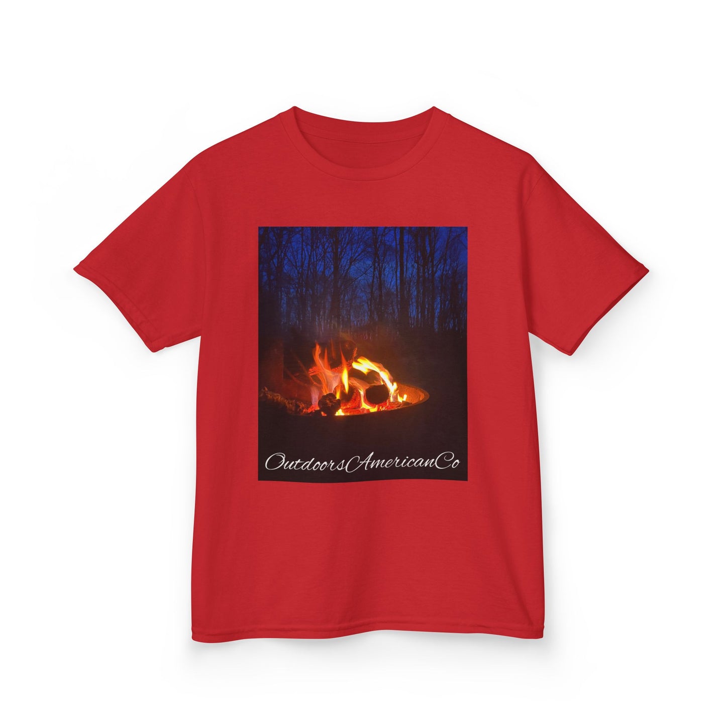 Kids Dark Night Campfire Tee