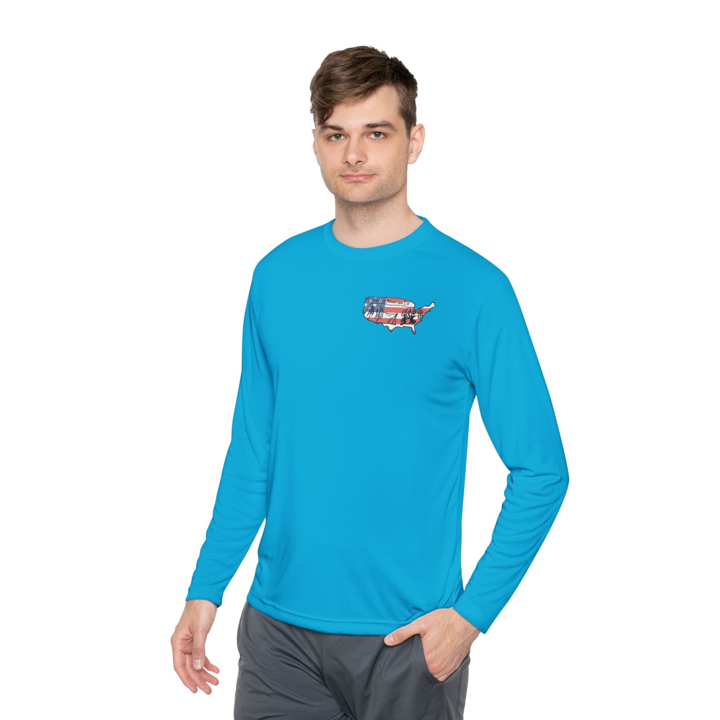 Longsleeve Logo Athletic Tee - Moisture Wicking