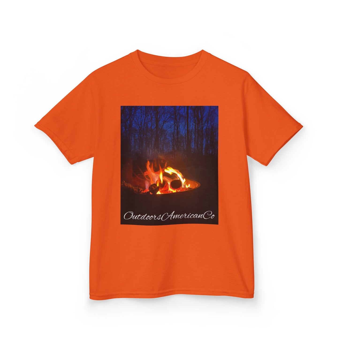 Kids Dark Night Campfire Tee