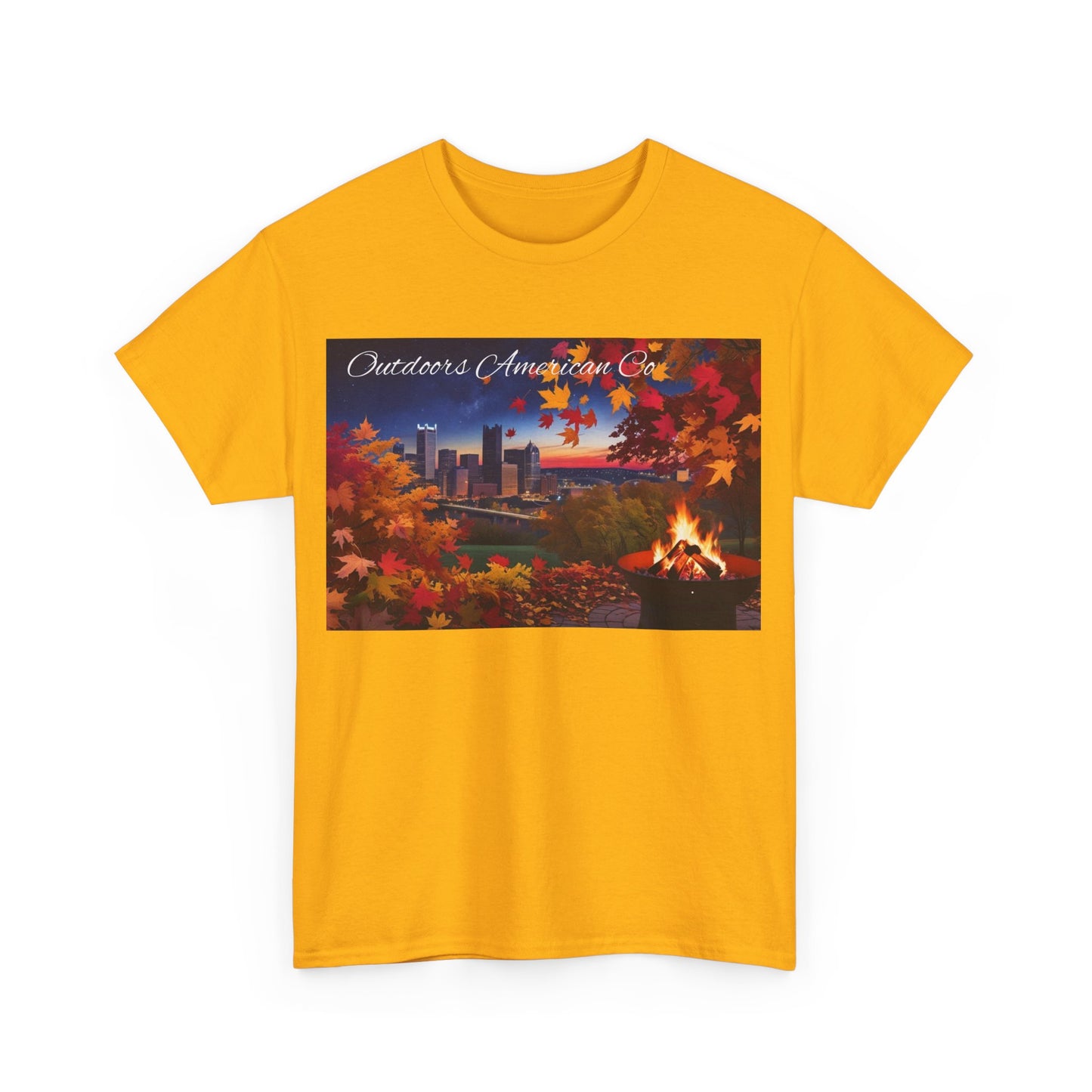 Fall Cityline Firepit Tee