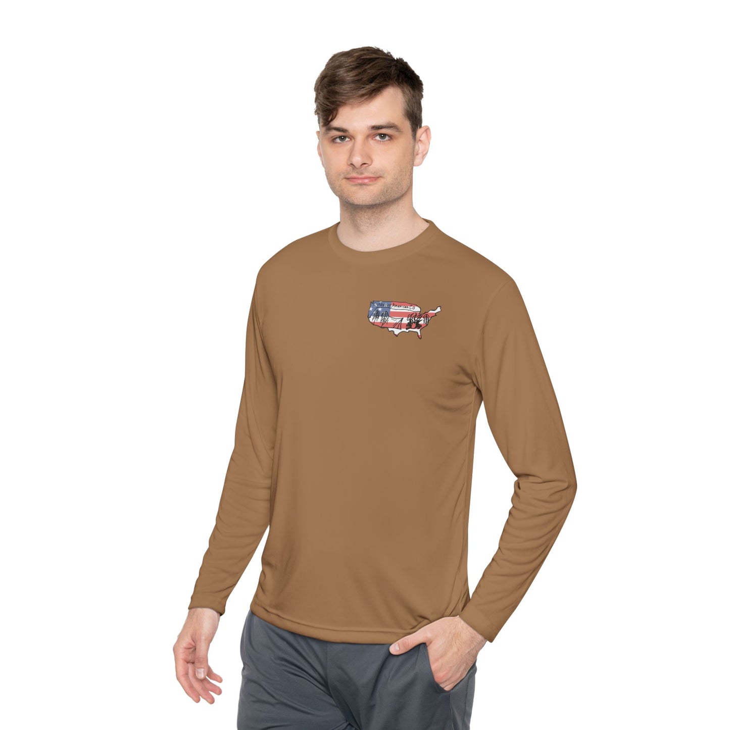 Longsleeve Logo Athletic Tee - Moisture Wicking