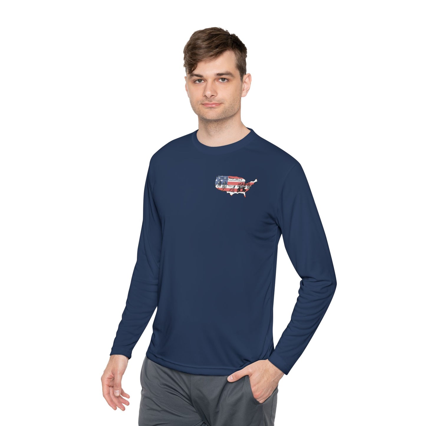 Longsleeve Logo Athletic Tee - Moisture Wicking