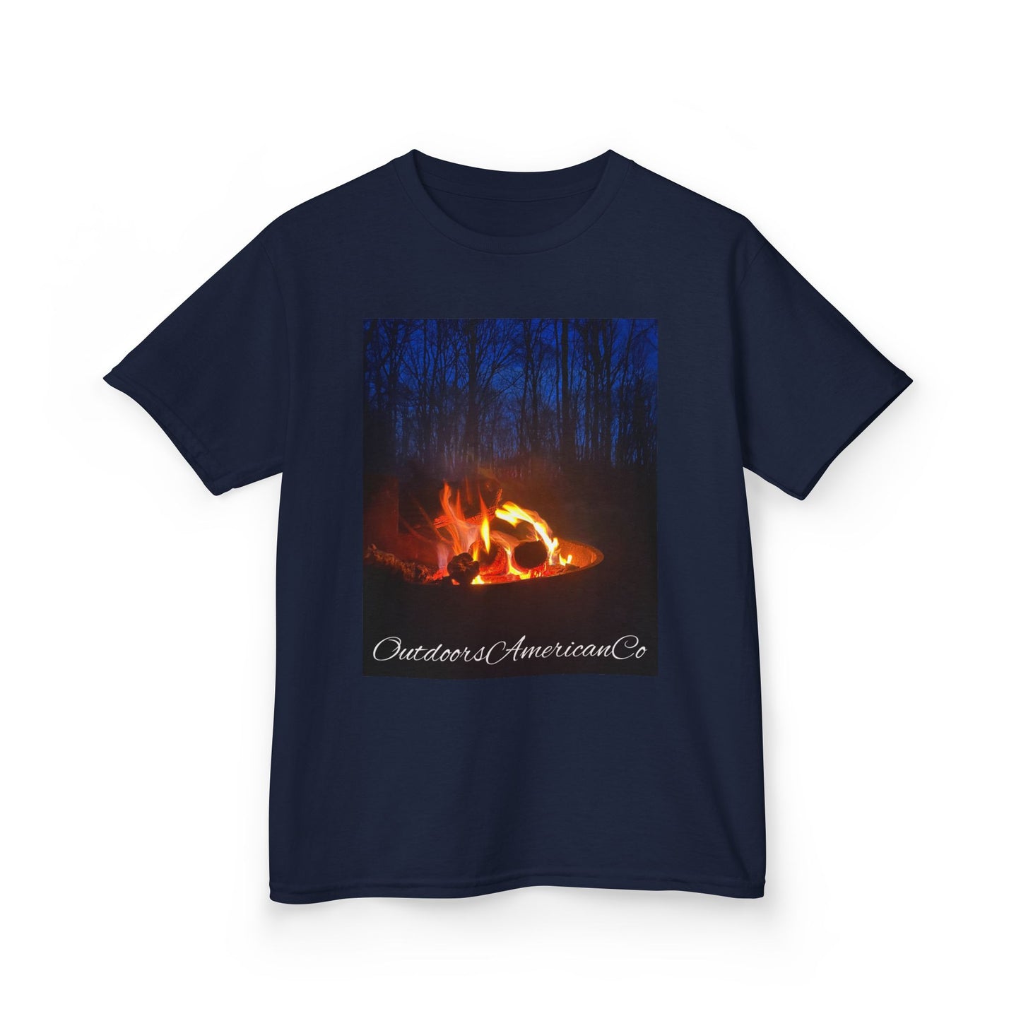 Kids Dark Night Campfire Tee