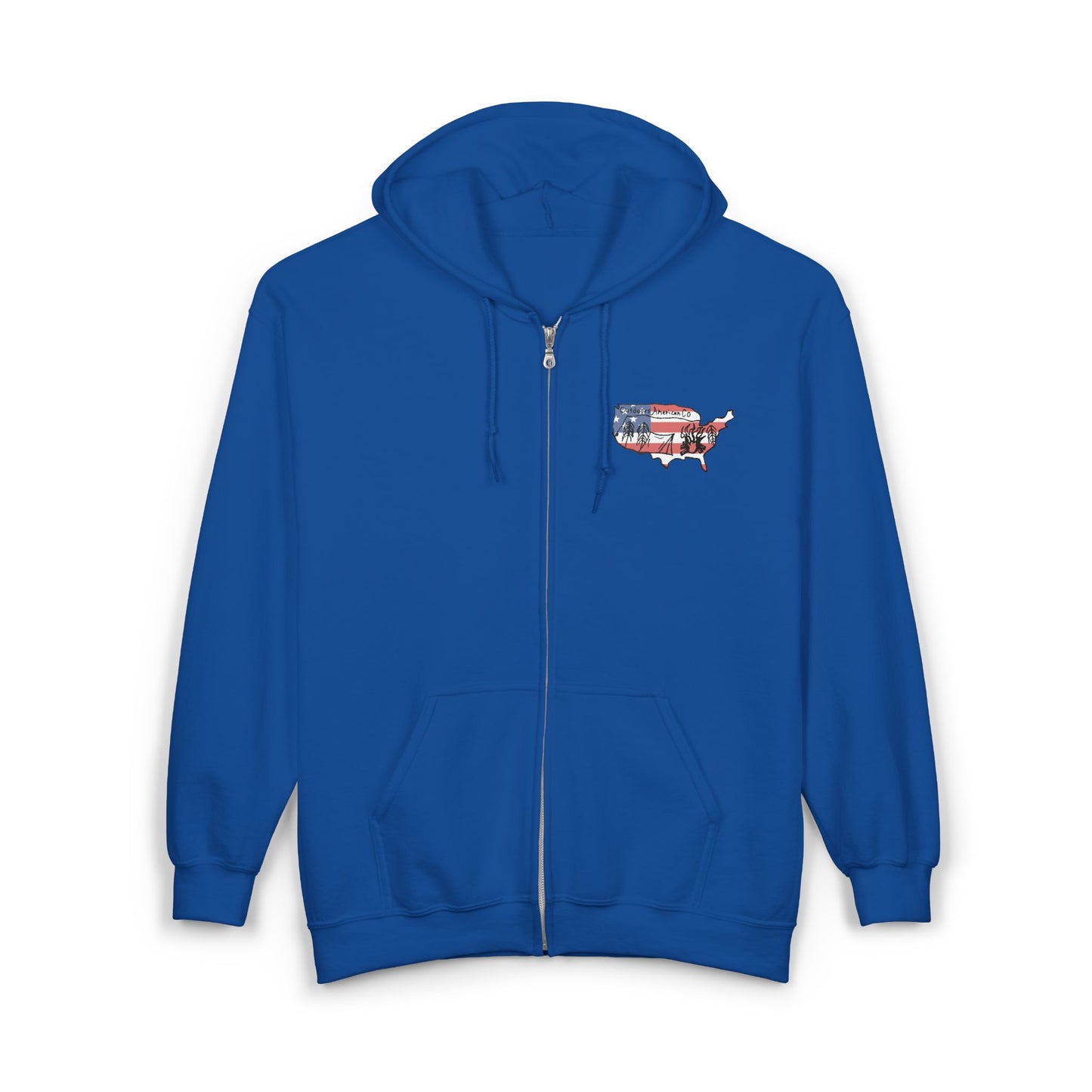 Get Outdoors Zip Hoodie