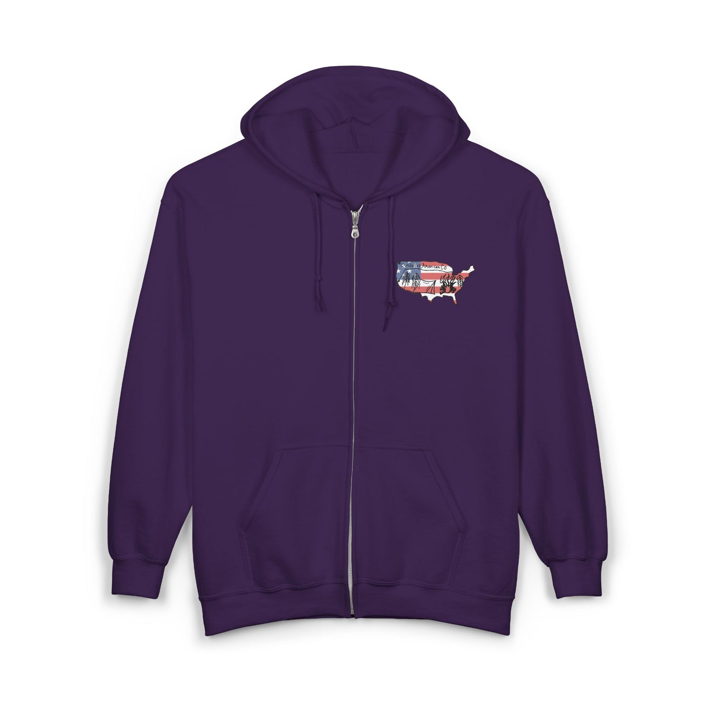 Get Outdoors Zip Hoodie